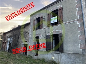 fermette à la vente -   23140  BLAUDEIX, surface 88 m2 vente fermette - UBI465689402